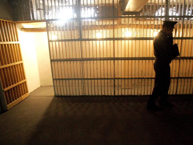 The underground prison complex at the Baabda Court/Prison in Beirut, Lebanon. Sally Faulkner, Tara Brown and other 60 minutes crew have been held in these cells when appearing in court.