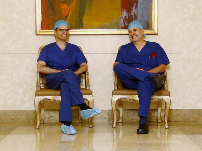 Dr Silberstein and Dr Cook are making a difference for Parkinson’s sufferers. Picture: John Appleyard