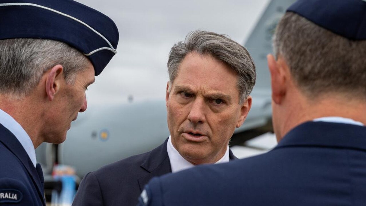 Richard Marles at the Avalon air show in March. Picture: Asanka Ratnayake/Getty Images