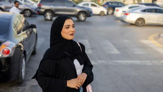 Meram Abu Shabaan, a 25-year-old resident of Gaza City, was due to get married on October 7 last year. Picture: Tasneem Alsultan for The Wall Street Journal