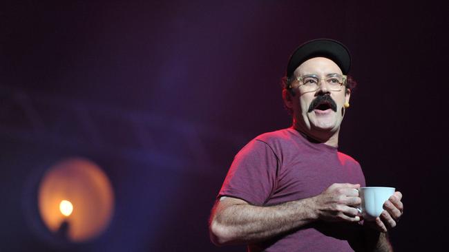 Sam Simmons at the 2015 Melbourne Comedy Festival. Pic: Jim Lee Photo