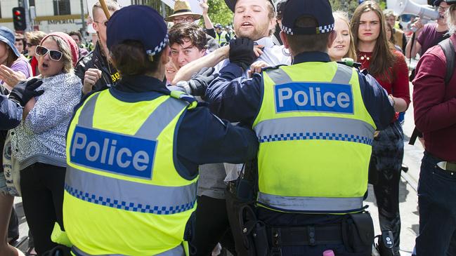 Women in the police force have been subject to sexually suggestive comments and leering. Picture: Eugene Hyland