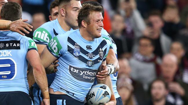 Josh Morris got NSW off to the right start. Image: Jono Searle/Getty Images