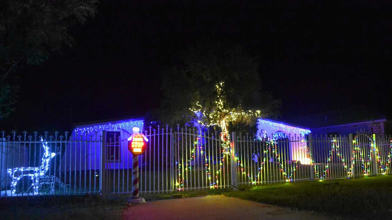 DECK THE HALLS: Roma is starting look a lot like Christmas with residents decking their homes with fairy lights and decorations. Picture: Ellen Ransley