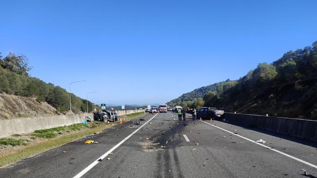 The crash site in Federal was declared a crime scene after the deaths of three people.