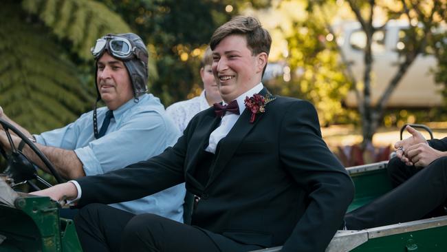 Gus at the Glasshouse Christian College formal. Picture: Jordan Bull of JBull Photography