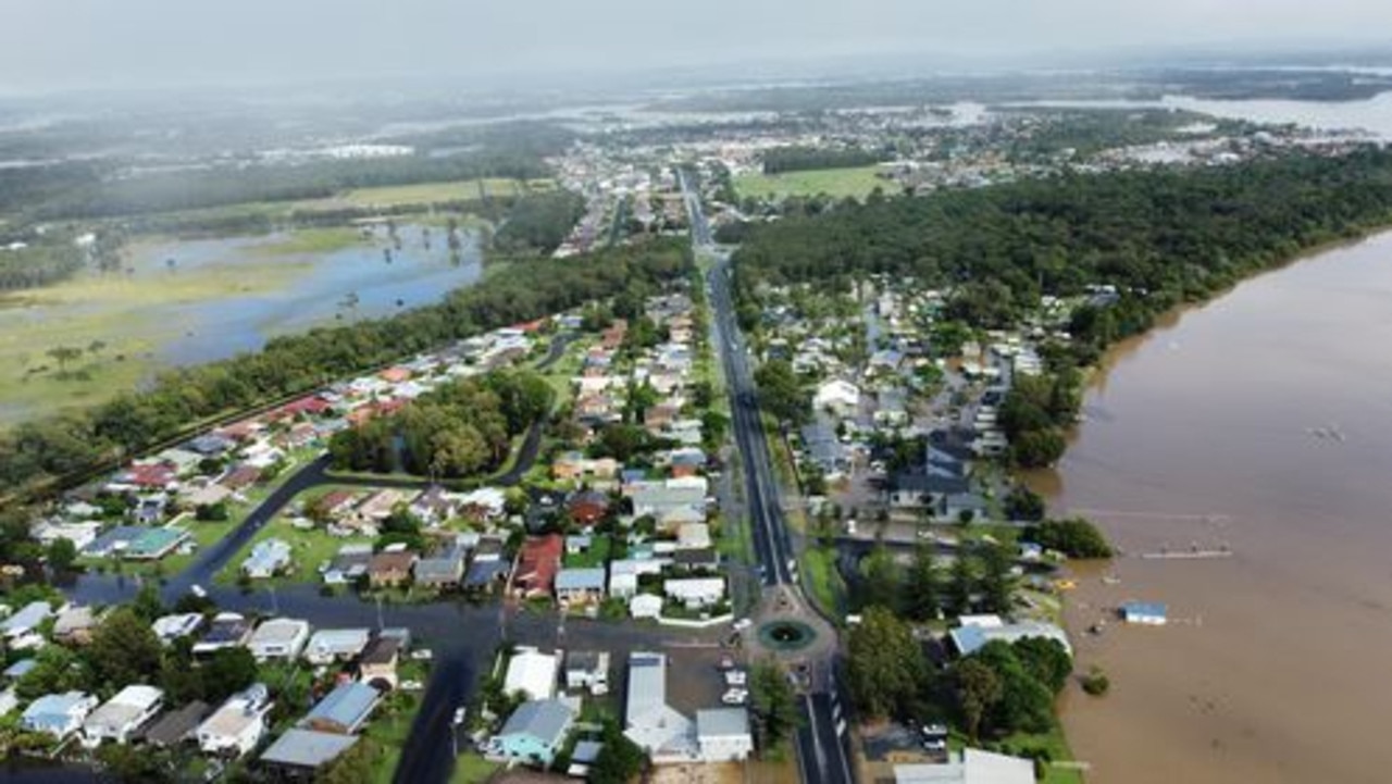 Kris Thomsen captured the flooding around Grafton on March 1.