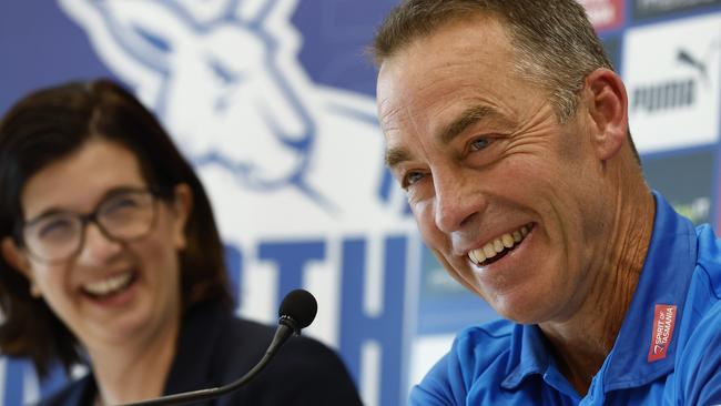 Alastair Clarkson says Sonja Hood’s direction weighed heavily on his decision.