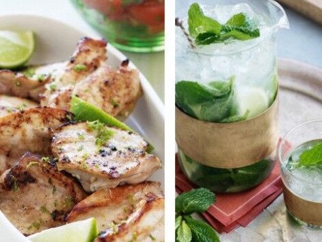 Chicken and mojitos are the best.