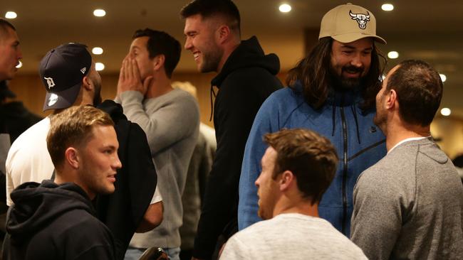 The meeting attracted a huge amount of NRL talent. Picture: Brett Costello