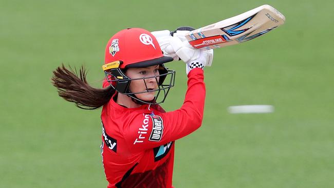 Renegades batter Courtney Webb will be a massive weapon for Glenelg this season. Picture: Sarah Reed/Getty Images