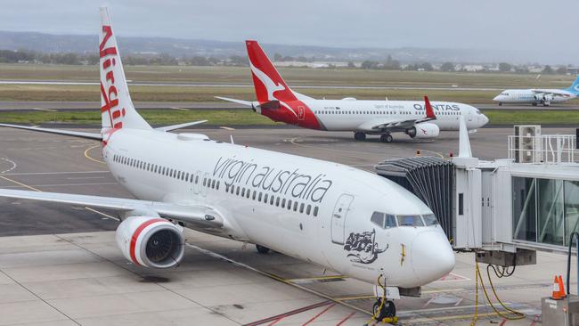 The Virgin attendant told NewsWire he had been abused over the lack of ham-and-cheese toasties while on a flight to Bali. Picture: NewsWire /Brenton Edwards