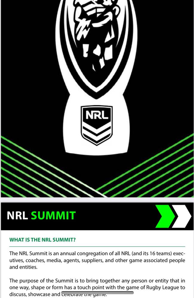 NRL draft proposal documents.