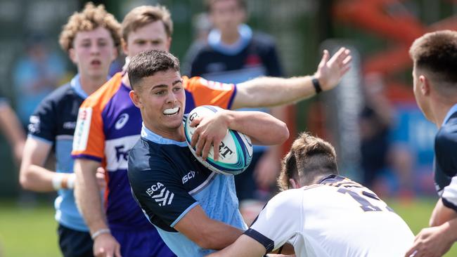 Joe Walsh in the NSW Waratahs win. Pic: Julian Andrews