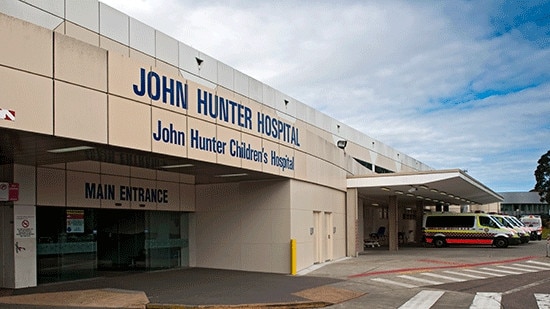 A woman in her 70s died with Covid-19 at John Hunter Hospital. Picture: Supplied.