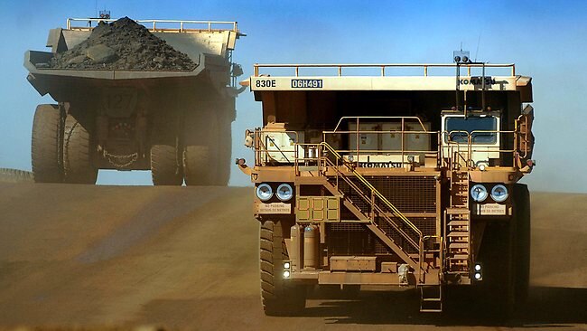 Mining trucks