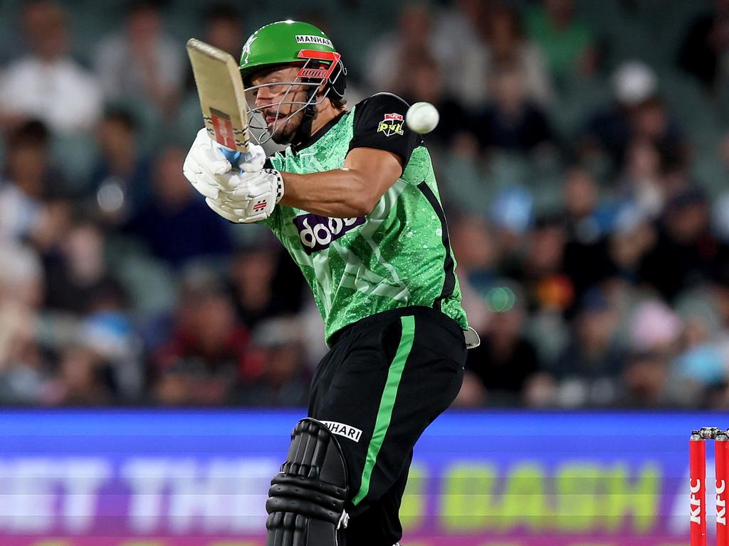 Marcus Stoinis hits out for the Stars. Picture: Getty Images