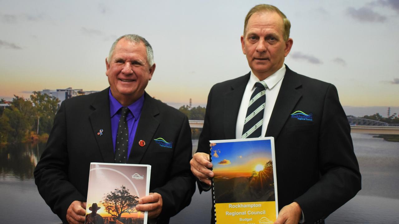 Rockhampton Regional Council Deputy Mayor Neil Fisher and Mayor Tony Williams hand down the 2022/2023 Budget