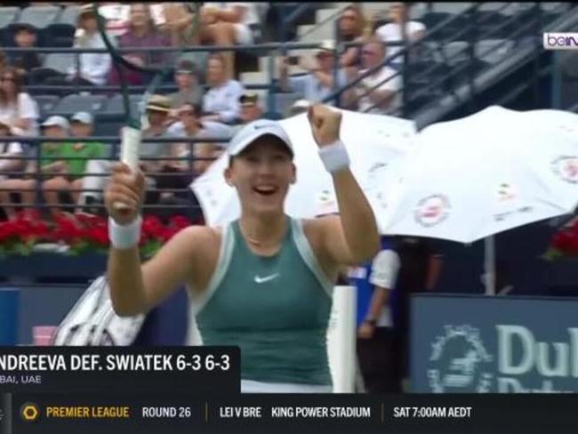 17-year-old stuns Swiatek