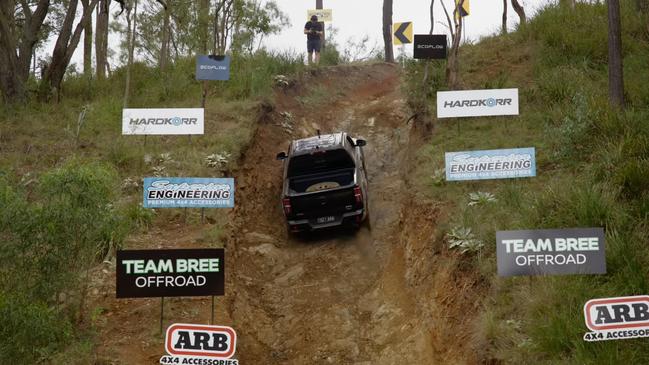 GWM's Cannon ute on Beer O'Clock Hill. Picture: Supplied