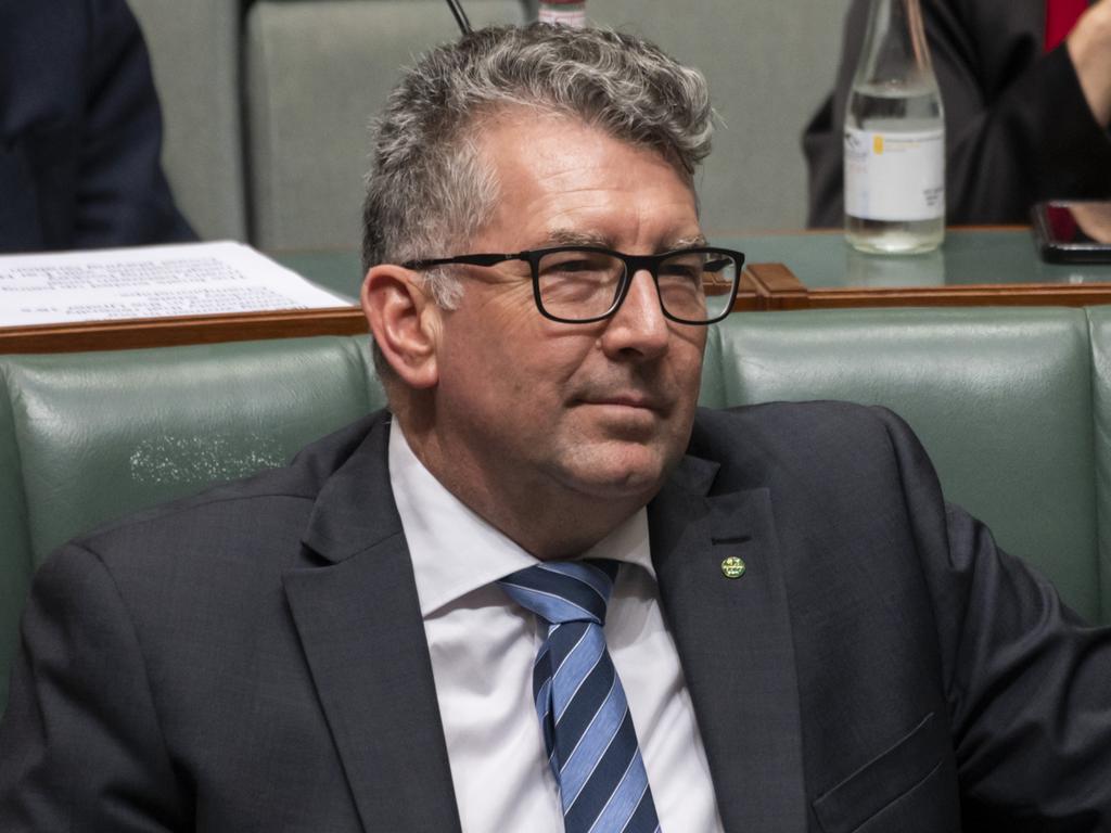 Resources Minister Keith Pitt says the Nationals were not consulted on a move to net zero. Picture: NCA NewsWire / Martin Ollman