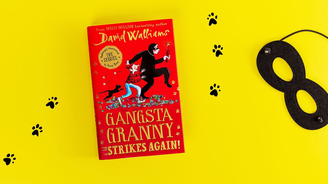 Gangsta Granny Strikes Again! is the sequel to David Walliams’ hit book Gangsta Granny.