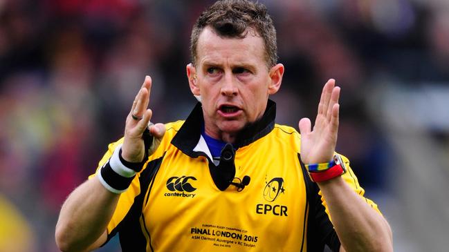 Rugby referee Nigel Owens has urged Israel Folau to judge him on his character, rather than his sexuality. Picture: Getty Images.