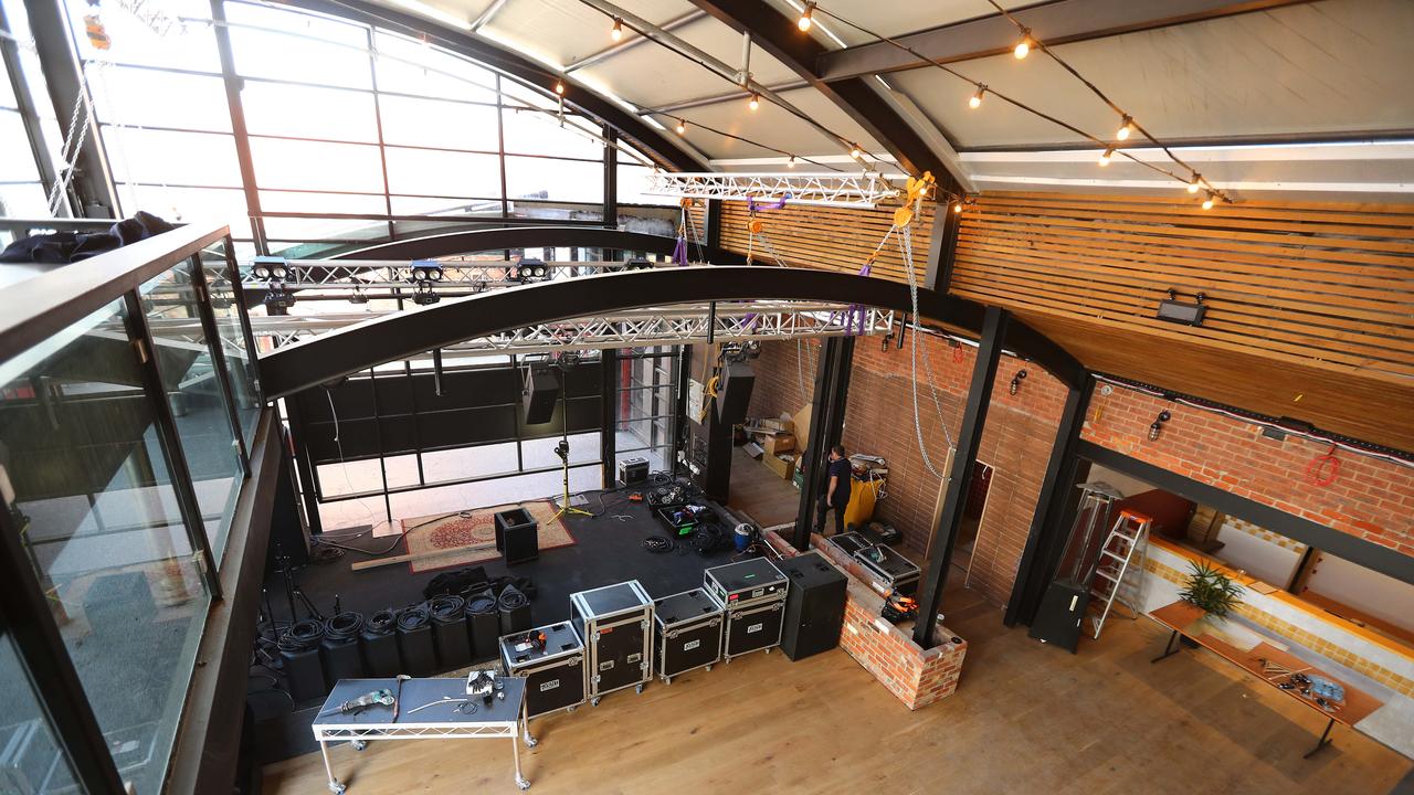 The new band room the could make the Eureka Hotel the beating heart of live music in Geelong. Picture: Alison Wynd