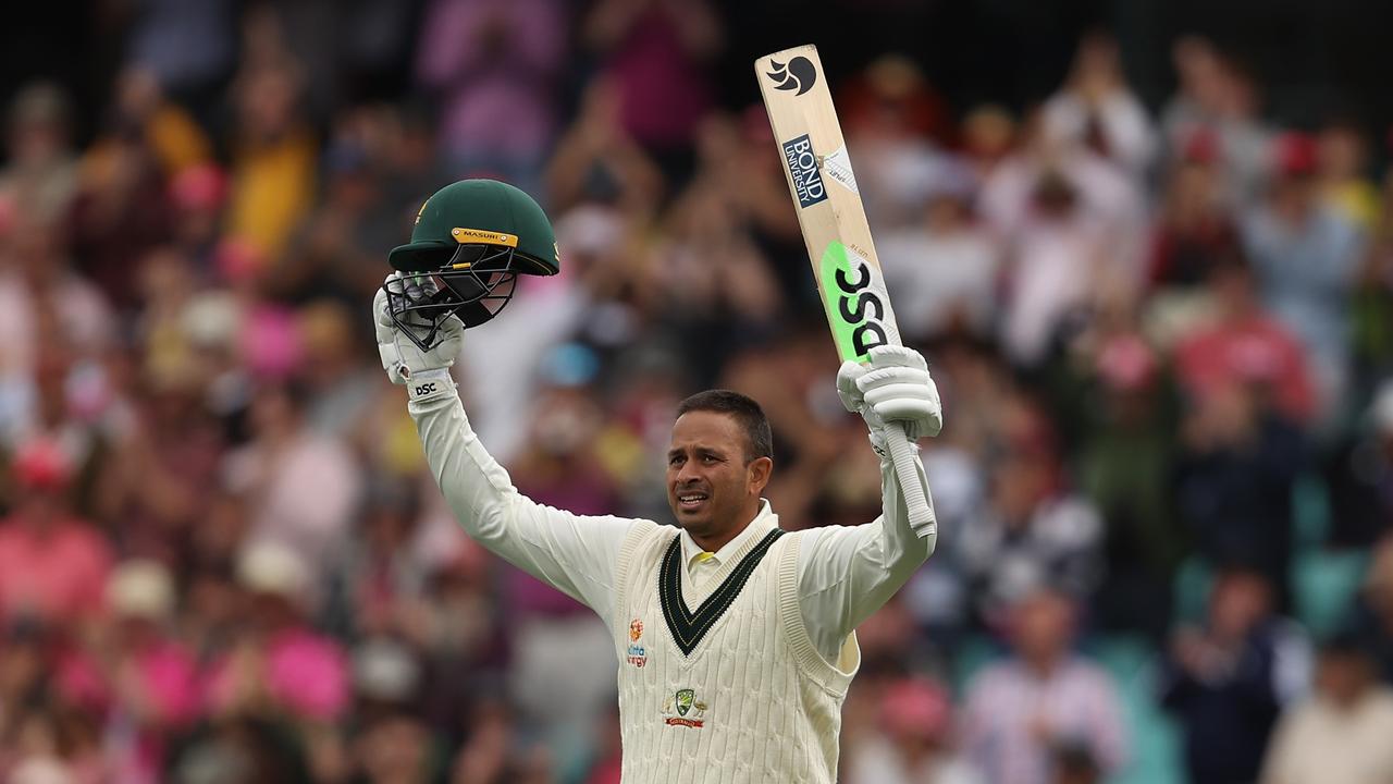 Usman Khawaja has found the sweet spot in his cricketing life. Picture: Getty