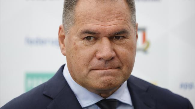 Axed Wallabies coach Dave Rennie. Picture: Getty Images