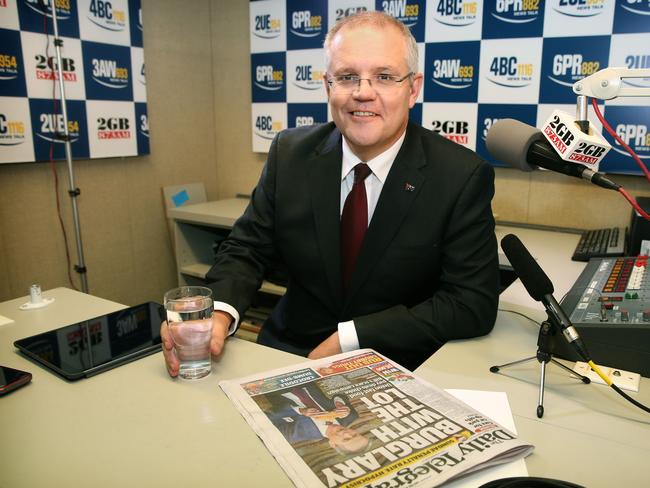 “It’s not the Scott Morrison radio program, it’s the Ray Hadley Morning Show.” Picture: Kym Smith