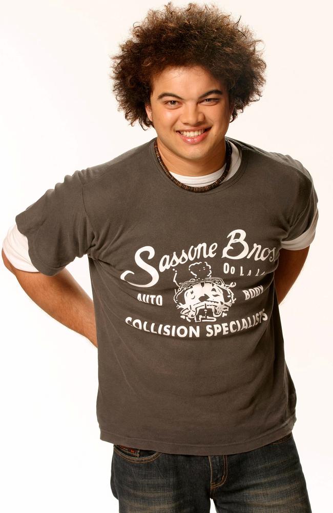 Guy Sebastian on Australian Idol in 2003.