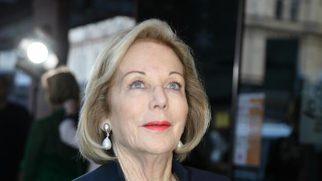 Ita Buttrose ,Arrivals at the Harry M Miller Celebration of his life at the Capitol theatre Haymarket .pic John Grainger