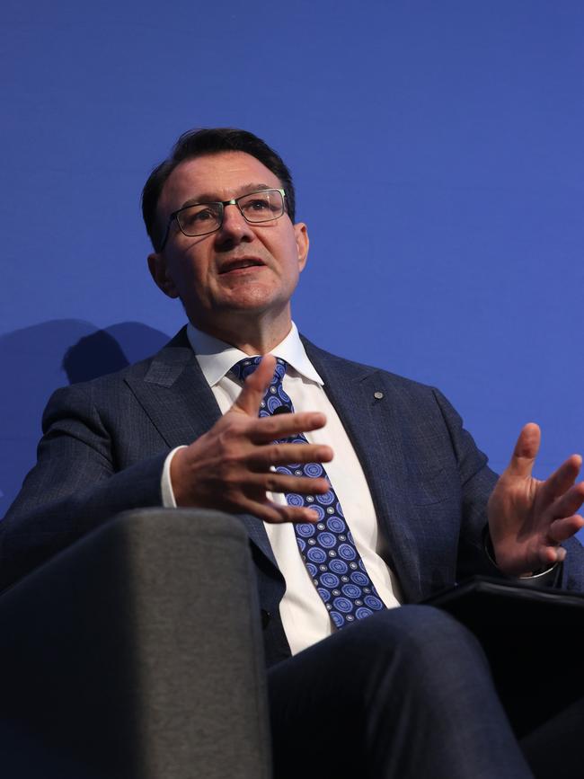 AFP Commissioner Reece Kershaw at the ASIC Annual Conference at the Hilton hotel. Picture: John Feder