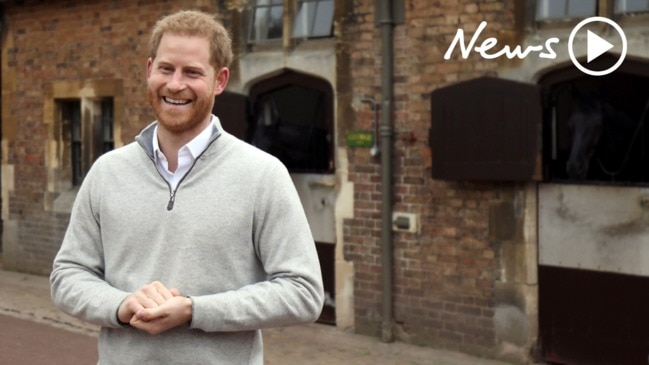 The moment Prince Harry revealed his and Meghan’s son to the world