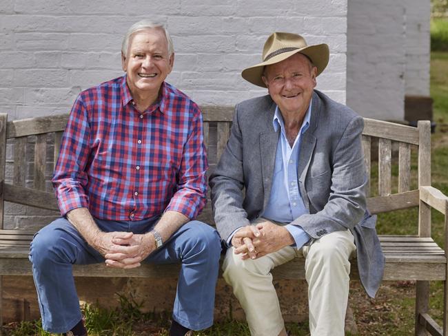 Better Homes and Gardens stars Graham Ross and Dr Harry. Picture: Channel 7