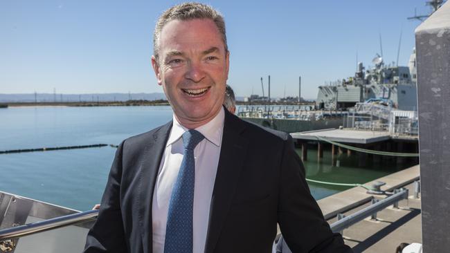 Minister for Defence Christopher Pyne. Picture: AAP.