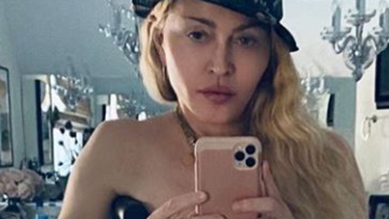 Madonna Shocks Instagram Followers With Topless Photo News Com Au