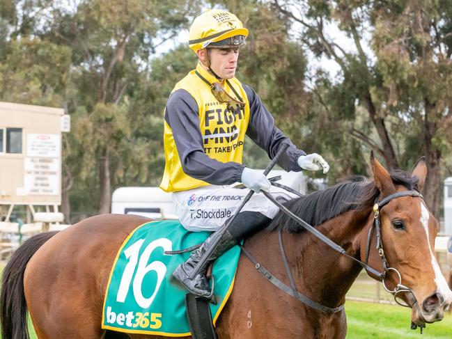 The Peter Gelagotis stable runners will carry the FightMND silks to raise awareness for the disease during the month of June. Picture: Racing Photos via Getty Images.