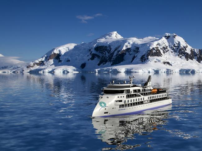 Aurora Expeditions’ new ship allows for more gentle sea crossings, faster transits and lower emissions.