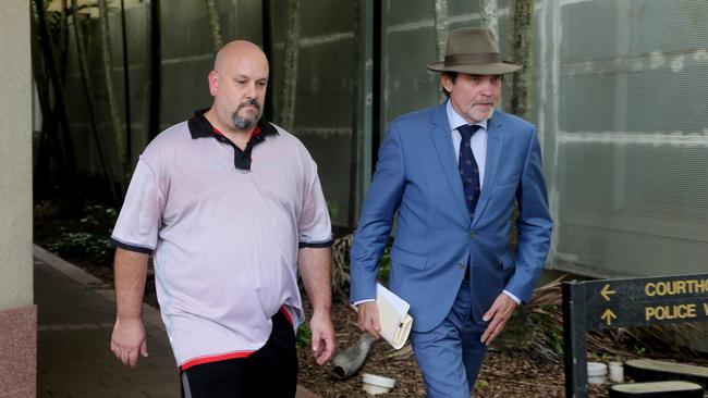 Goodstart Early Learning Edmonton centre director Michael Glenn Lewis, 45, has been granted bail after being charged with manslaughter over the death of a three-year-old boy allegedly left on a bus. Michael Glenn Lewis, 45, leaving the Cairns watch-house with his solicitor Derek Perkins. PICTURE: STEWART McLEAN