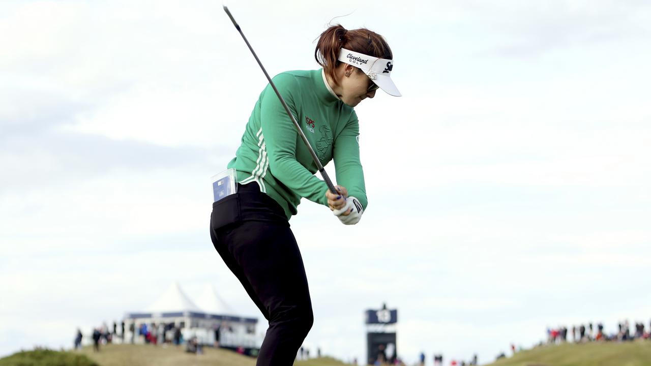 Green struggled deeply at the Women's Open this month.