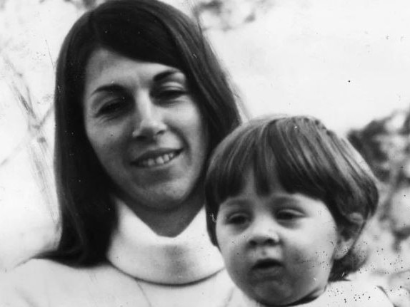 Suzanne Armstrong with son Gregory. Suzanne was murdered in Easey Street. Picture: Supplied