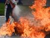 ‘Sulking’ Aussie exits as inferno engulfs MotoGP