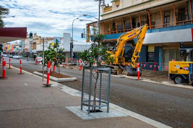 New trees have already been planted along Adelaide Street in Maryborough.