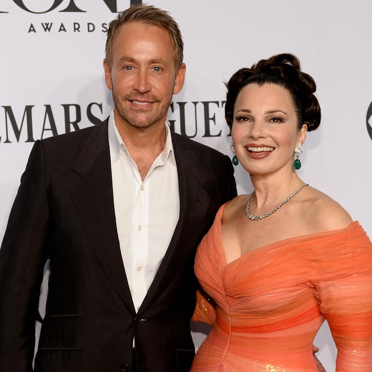 Drescher and ex-husband Peter Marc Jacobson, pictured here in 2014, have remained close friends. Picture: Getty