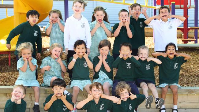 Montpellier Primary School 2025 Prep B front Louis Kent, Arlen Prinsloo, Raf Hornsey, August Weiershauser. Middle Mariah Earl, Camilla Earl, Clemence Cai, Lucy Bowman, Asher Zhu, Mitchell Richardson, Joann Nelson. Back Arsam Hussain, Norah Lovell, Edward Johnston, Vera Earl, Quin Hunt, Alastair Clancy, Ollie Matthews