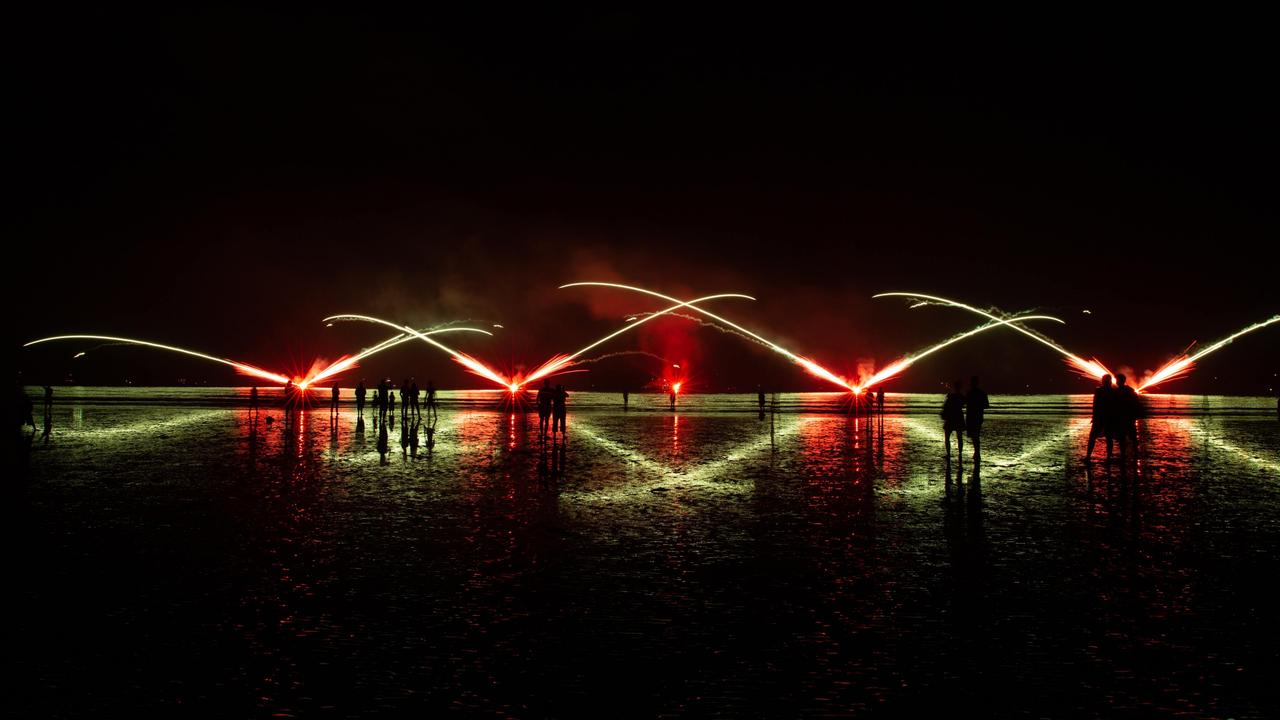 Darwin’s iconic Mindil Beach on Territory Day. Picture: Eshad Ekram