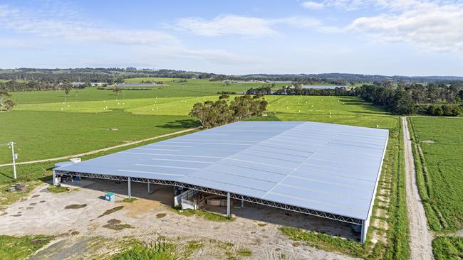 The Catani farm, held on three titles, was listed for sale last October.