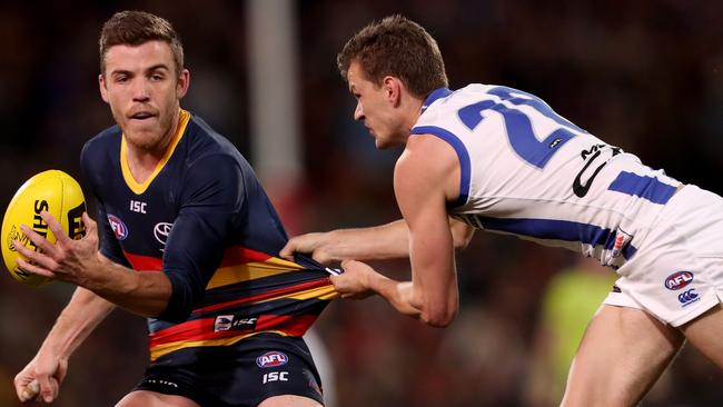 Adelaide’s Paul Seedsman has signed a new deal with the Crows. Picture: James Elsby/Getty Images